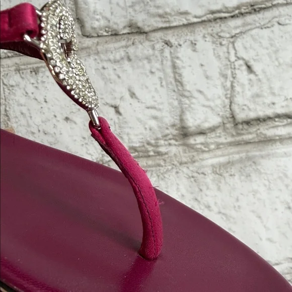 Gucci Rhinestone Thong Slippers - Picture 12 of 15